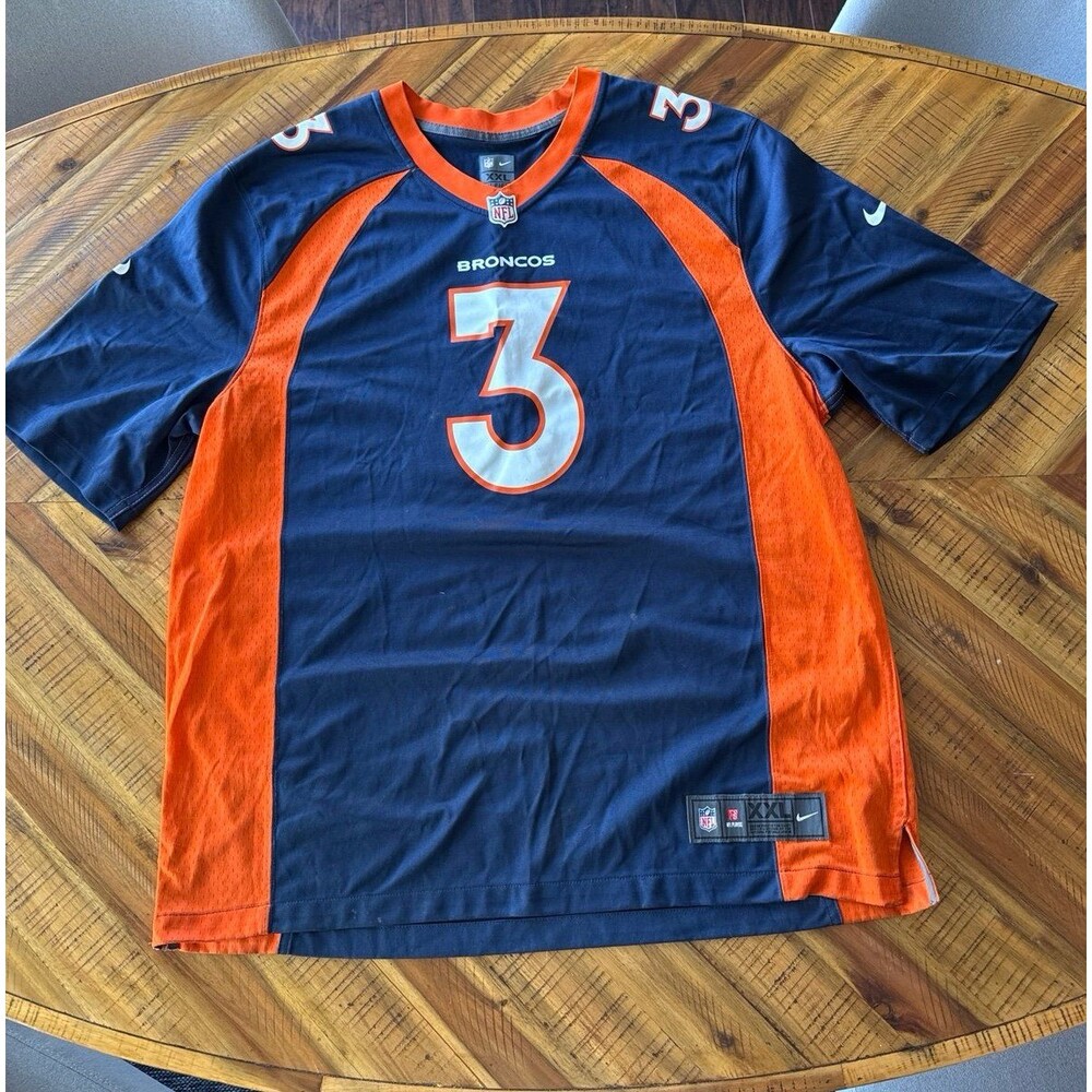 Russell Wilson Denver Broncos Nike NFL Jersey Men’s XXL Football Fan Gear